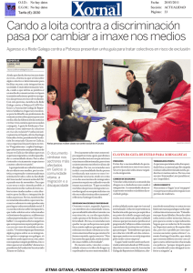 Revista de Prensa - Fundación Secretariado Gitano