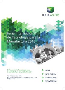 Feria Internacional de Tecnología para la Manufactura 2016