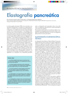 Elastografía pancreática