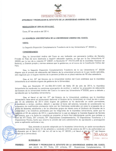 Estatuto-UAC-Resoluc.. - Universidad Andina del Cusco
