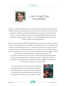 Luis Angel Diaz - CMR-Liberación de la Memoria Celular