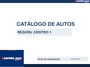 CATÁLOGO DE AUTOS