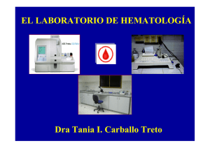El Laboratorio de Hematología