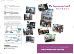 folleto  - The Naganuma School