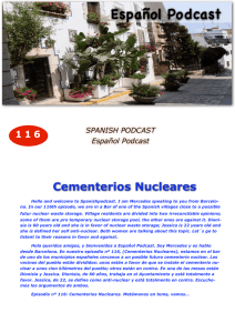 116 Cementerios nucleares - Español Podcast / Spanishpodcast
