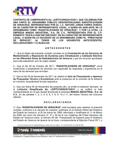 CONTRATO DE COMPRAVENTA No. LS/RTV/35952/015/2011