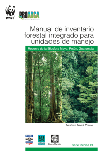 Manual de inventario forestal integrado para unidades de