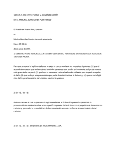 138 D.P.R. 691 (1995) PUEBLO V. GONZÁLEZ ROMÁN EN EL