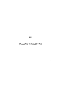 111 dialogo y dialectica