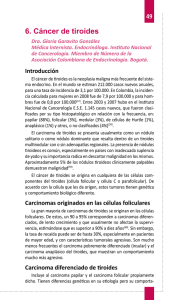 Cáncer de Tiroides - Asociación Colombiana de Endocrinología