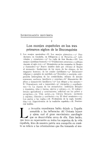pdf Los monjes españoles en los tres primeros siglos de la