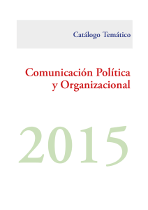 Comunicación Política y Organizacional