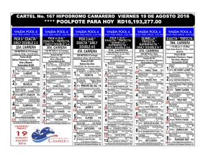 Programa Pr. Viernes 19 Agosto 2016