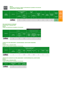 Bancos Evaluación por Producto / Pagaré con Rendimiento