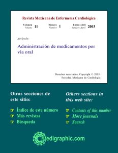 Administración de medicamentos por vía oral