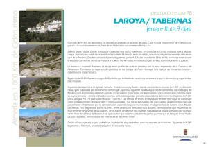 LAROYA / TABERNAS Almería en 1.000 Km. de Cicloturismo