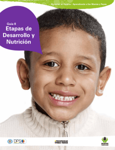 Etapas de Desarrollo y Nutrición - Instituto Colombiano de Bienestar