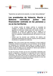 Generalitat Valenciana i Regió de Múrcia