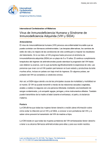 Virus de Inmunodeficiencia Humana y Síndrome de