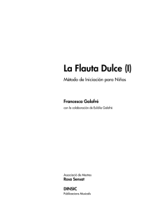 La Flauta Dulce - Dinsic Publicacions Musicals