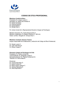 codigo de etica profesional