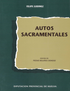 Autos Sacramentales - Biblioteca Virtual Miguel de Cervantes