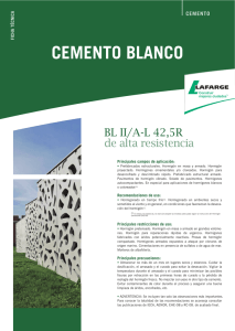 cemento blanco - Lafarge España