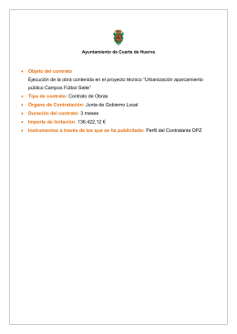 Julio Manuel Conde Alcón Ayuntamiento de Cuarte de Huerva Julio Manuel Conde Alcón Ayuntamiento de Cuarte de Huerva