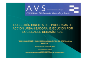 A) Gestión directa - Universidad de Castilla