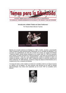 Introducción al Ballet Triádico de Oskar Schlemmer Por Rosario