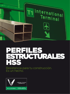 Perfiles estructurales HSS