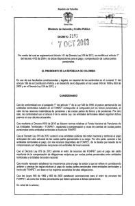 Decreto 2191 de 2013