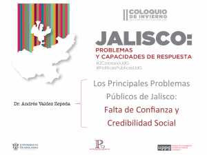 Los Principales Problemas Públicos de Jalisco: Falta de
