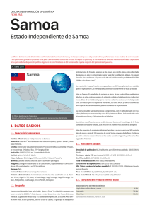 Ficha país de Samoa - Ministerio de Asuntos Exteriores y de