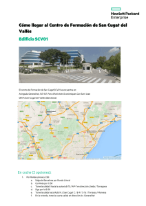 Cómo llegar al centro de formación de HP en Barcelona
