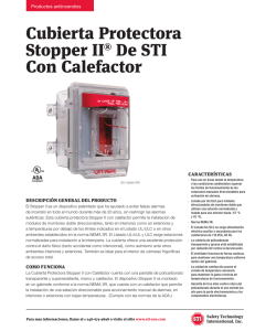 Cubierta Protectora Stopper II® De STI Con Calefactor