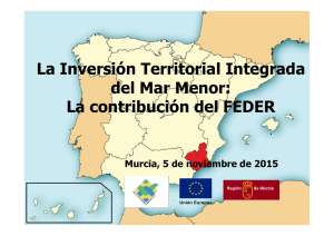 La Inversión Territorial Integrada del Mar Menor: La contribución del