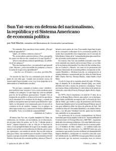 Sun Yat–sen: en defensa del nacionalismo, la repu´ blica y el