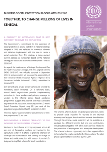 TOGETHER, TO CHANGE MILLIONS OF LIVES IN SENEGAL