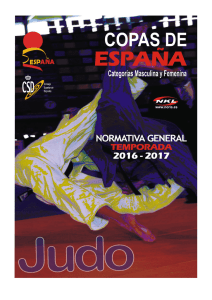 Normativa Copas de España 2016/2017