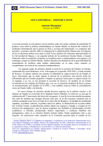 NOTA EDITORIAL / EDITOR´S NOTE