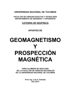 Magnetometria para Geologos - Cátedras Facultad de Ciencias