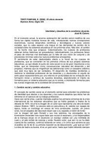 TENTI FANFANI, E. (2005) El oficio docente Buenos Aires