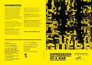 impression of a war - Camilo Restrepo Films