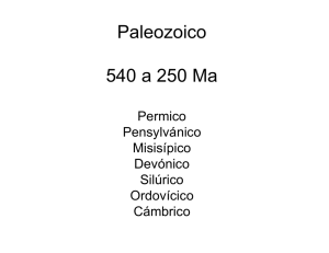 Paleozoico - Centro de Geociencias ::.. UNAM