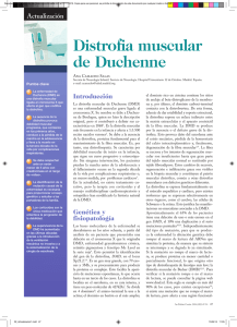 Distrofia muscular de Duchenne - Anales de Pediatría Continuada