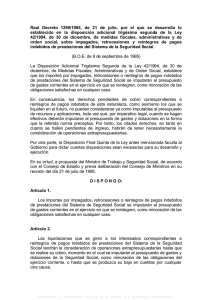 Real Decreto 1299/1995, de 21 de julio, por el