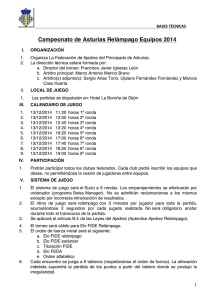 Bases Equipos - Federación de Ajedrez del Principado de Asturias