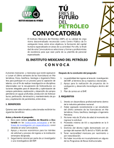 convocatoria - Instituto Mexicano del Petróleo