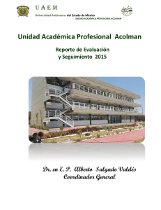 Unidad Académica Profesional Acolman